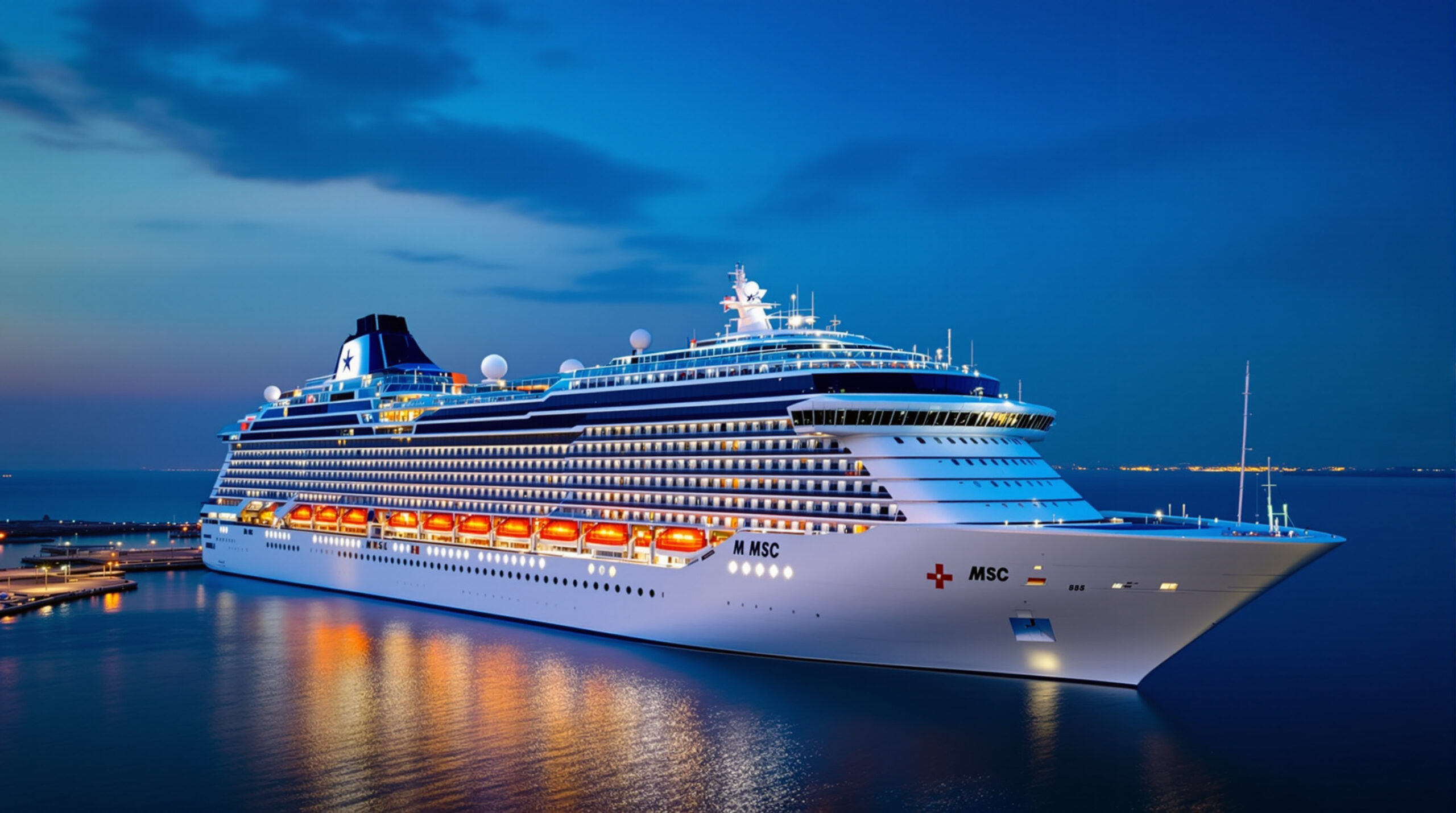 563 crocieristi bloccati su MSC Euribia a Dubai